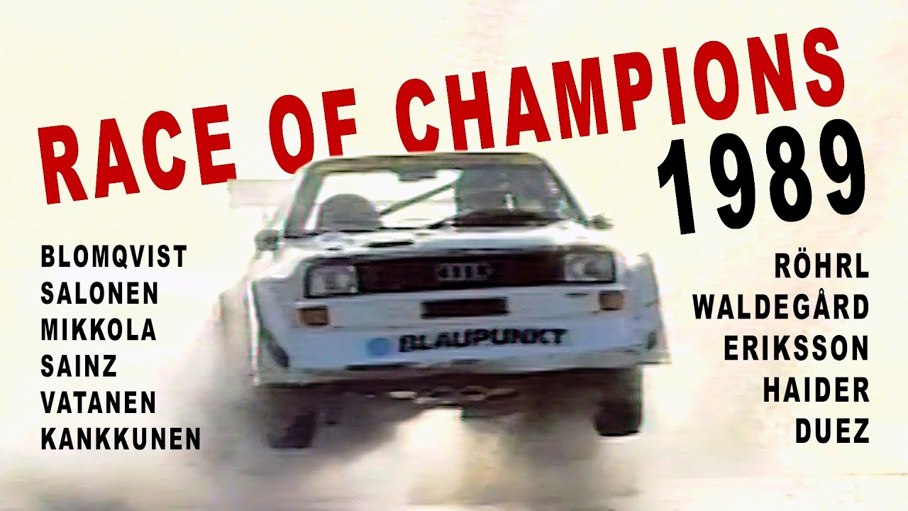 Race Of Champions Nürburgring 1989 [Passats de canto] (Telesport)