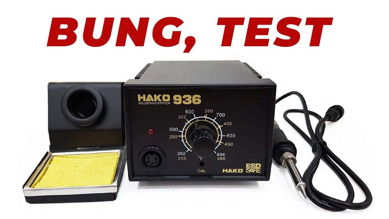 Hakko 936 Trạm Hàn Quốc Dân Cho AE DIY vs Điện Tử Nên Dùng? 