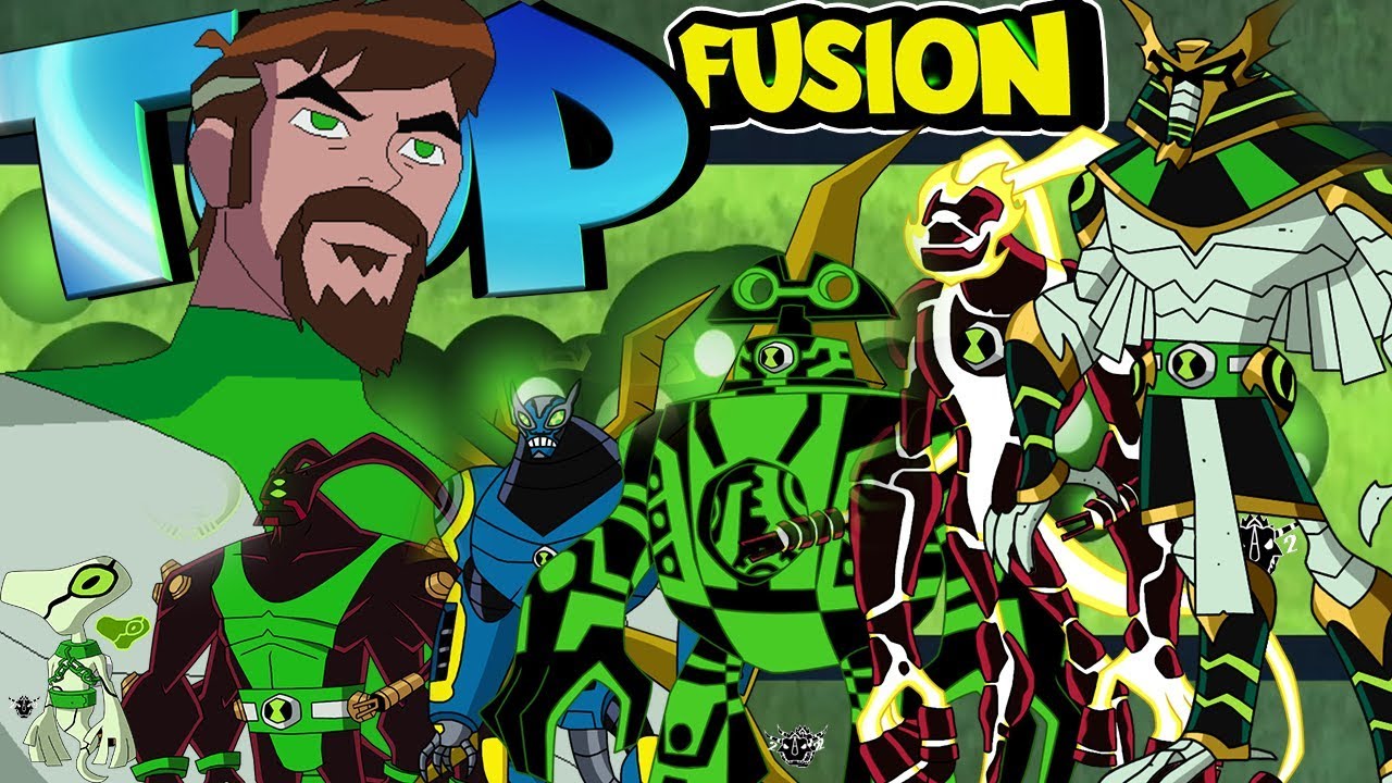 TOP 10 FUSIONES EN BEN 10 - Episodio 1 | (El alien que Controla el daño en el espacio-tiempo!)