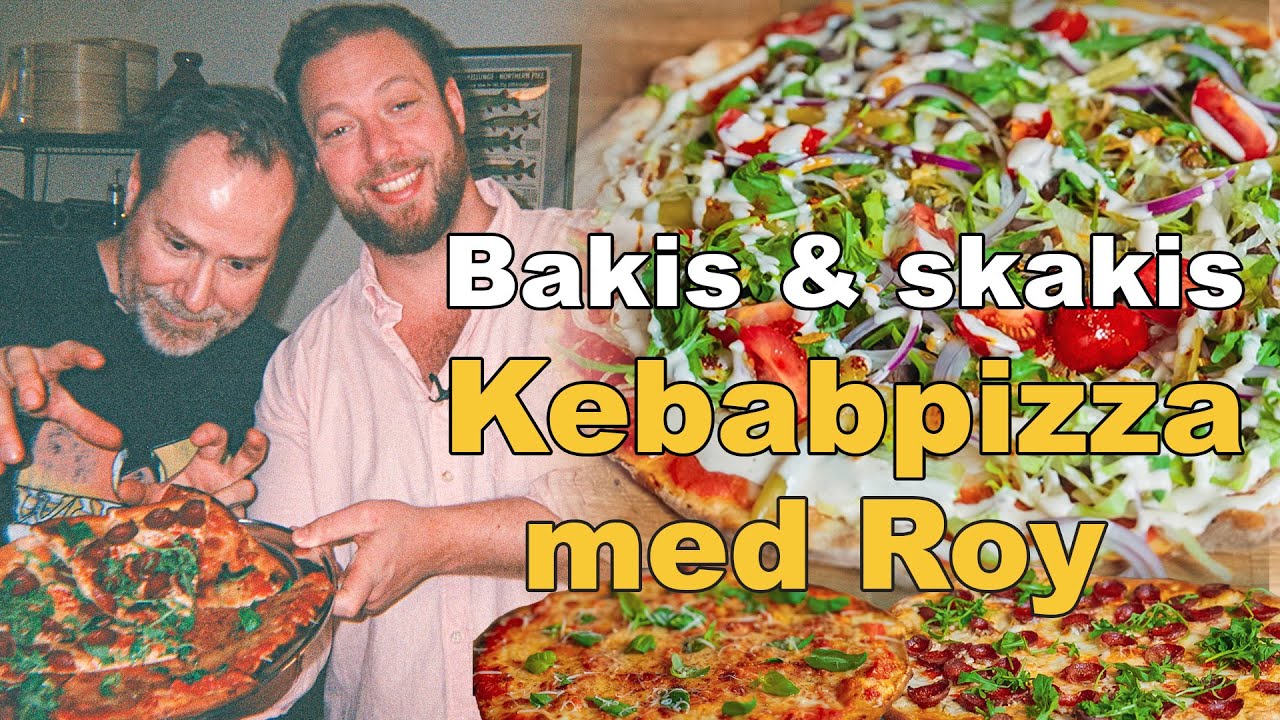 Kebabpizza med Roy Nader