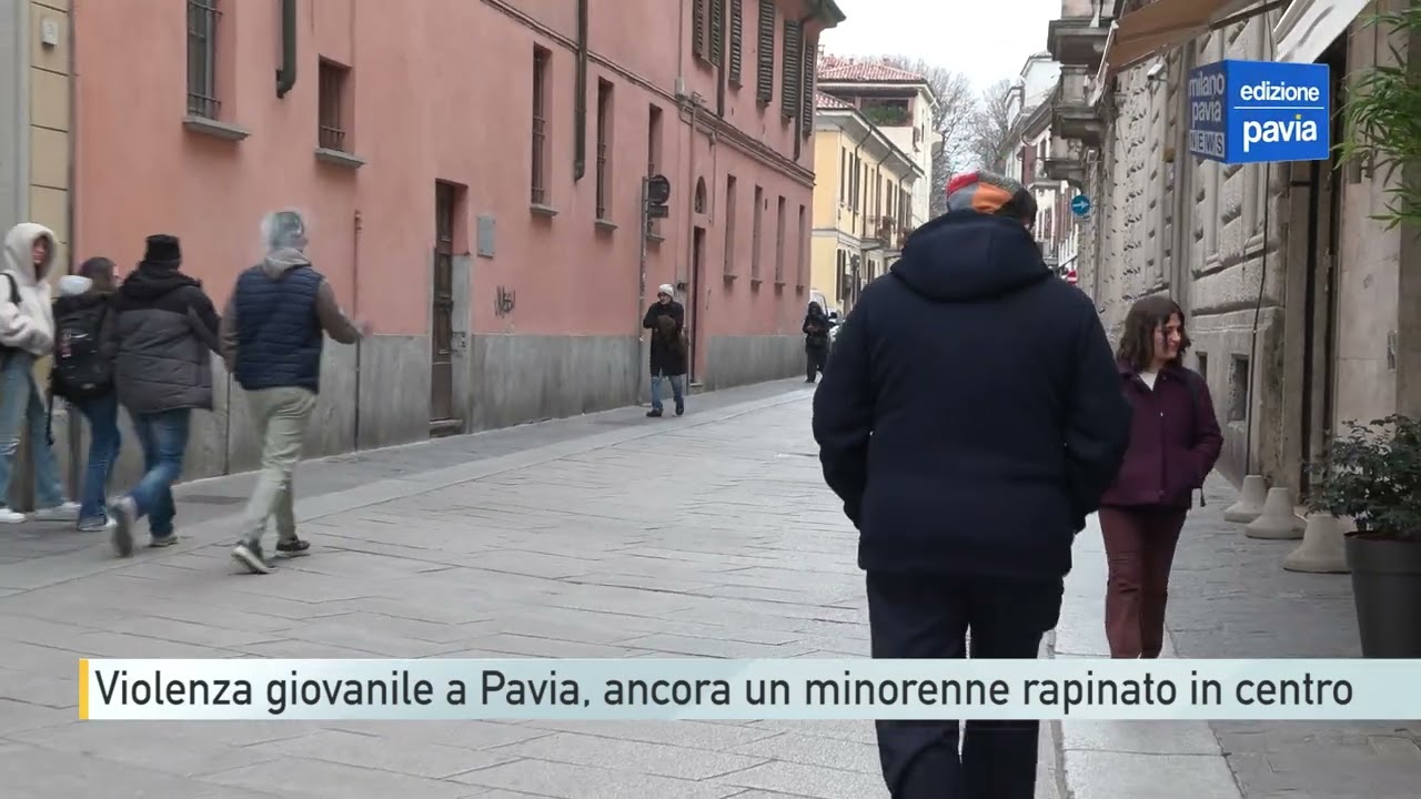 Violenza giovanile a Pavia, ancora un minorenne rapinato in centro