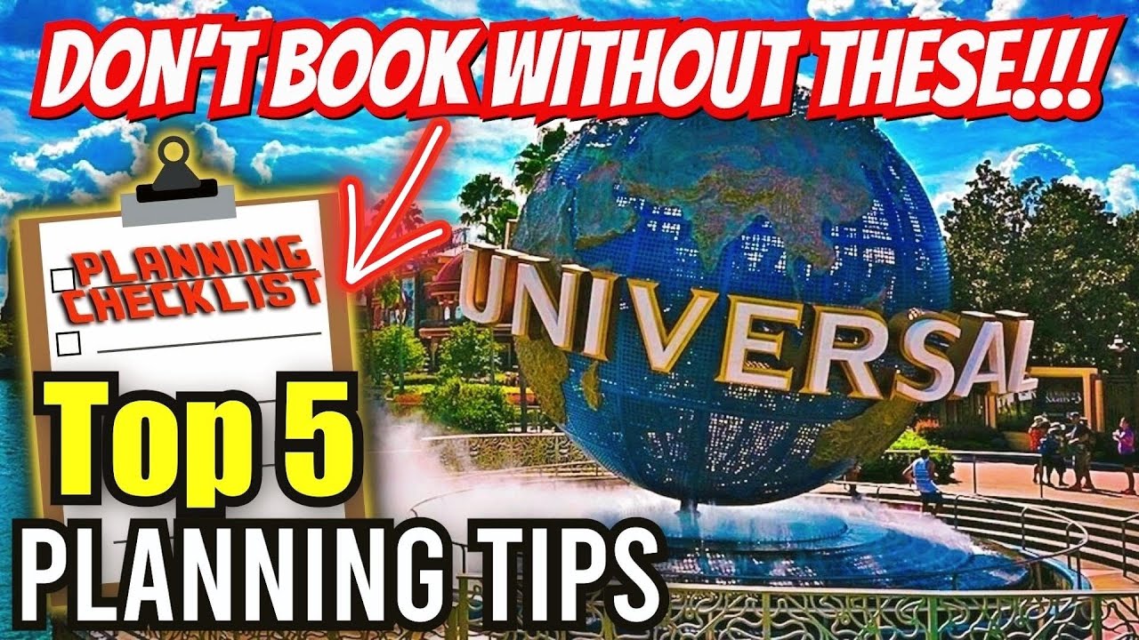 Top 5 HELPFUL Universal Orlando Planning Tips for 2022 | BONUS Mistake to Avoid