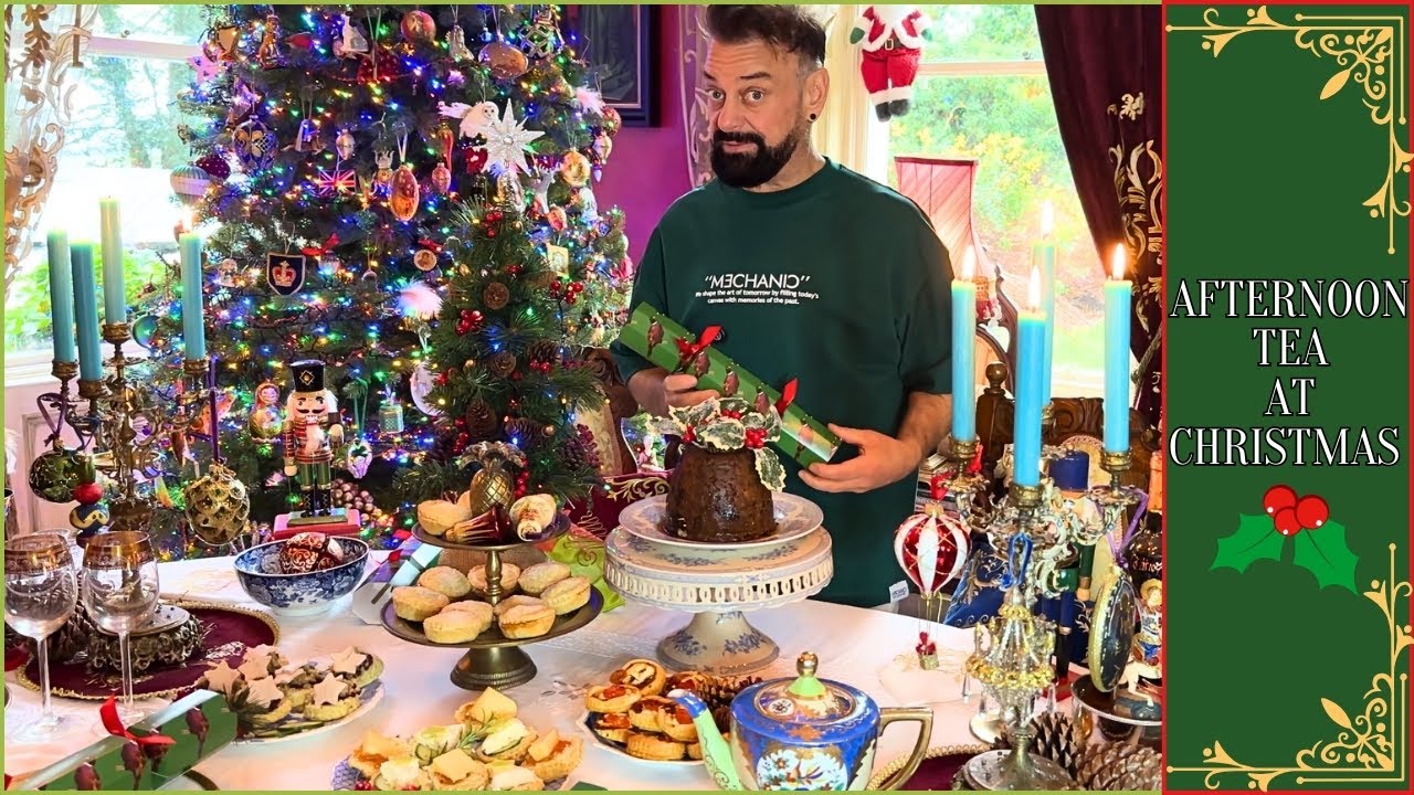 AFTERNOON TEA FAREWELL: Decs for the Christmas Tree🌲