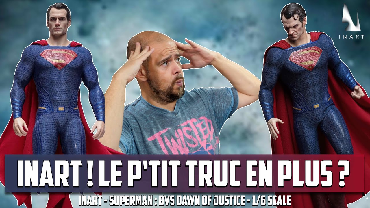 Inart Superman BVS Dawn Of Justice 1/6 Scale ! Le Fabricant Avec Un Truc En Plus ?