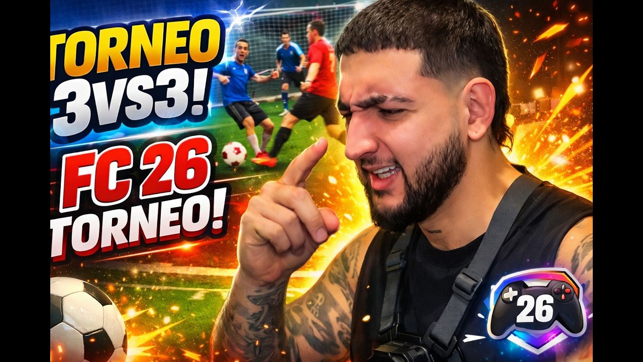 🔥 “TORNEO 3VS3 EN CASA ⚽ vs TORNEO FC26 🎮… ASÍ TERMINÓ TODO 😱”