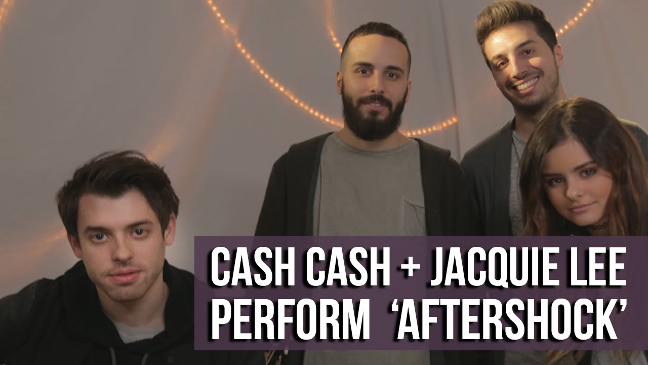 Cash Cash & Jacquie Lee - 'Aftershock' (Acoustic Live Performance)