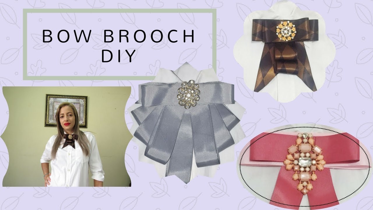 BOW BROOCH O Corbatín victoriano