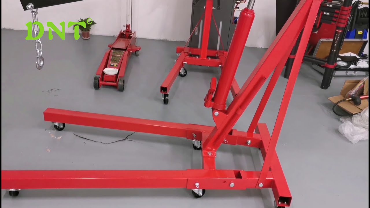 Product Review 2t hydraulic engine  jack lift(New Product)