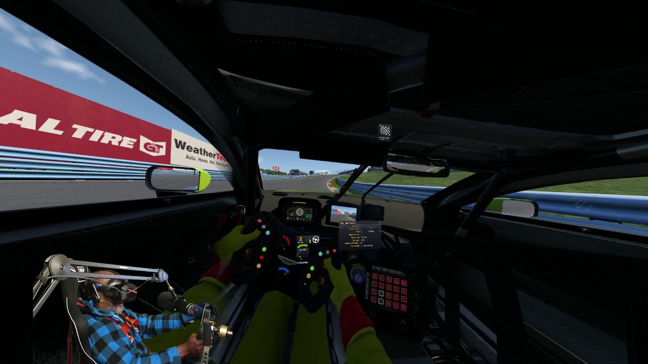 @Watkins Glen International in the Pimax Crystal Super Ultrawide AMD 9950X3D RTX 5090