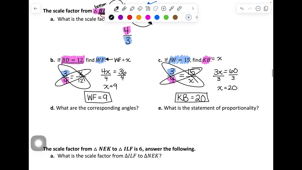 Geometry Standards: 8.2 Day 2 (e-Learning - 1/23): Similar Polygons