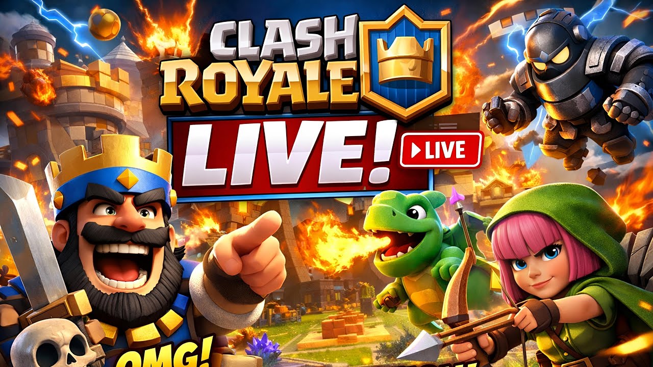 Clash Royale Live | Perfect Defense Challenge 🛡️ | Road to 7000 Trophies 🏆