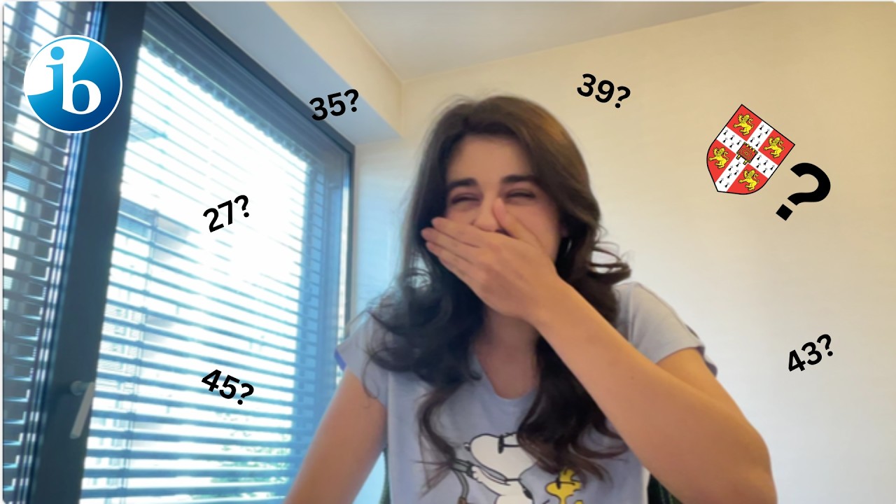 IB results reaction May 2026 // Predicted 45 - Did I get into Cambridge?