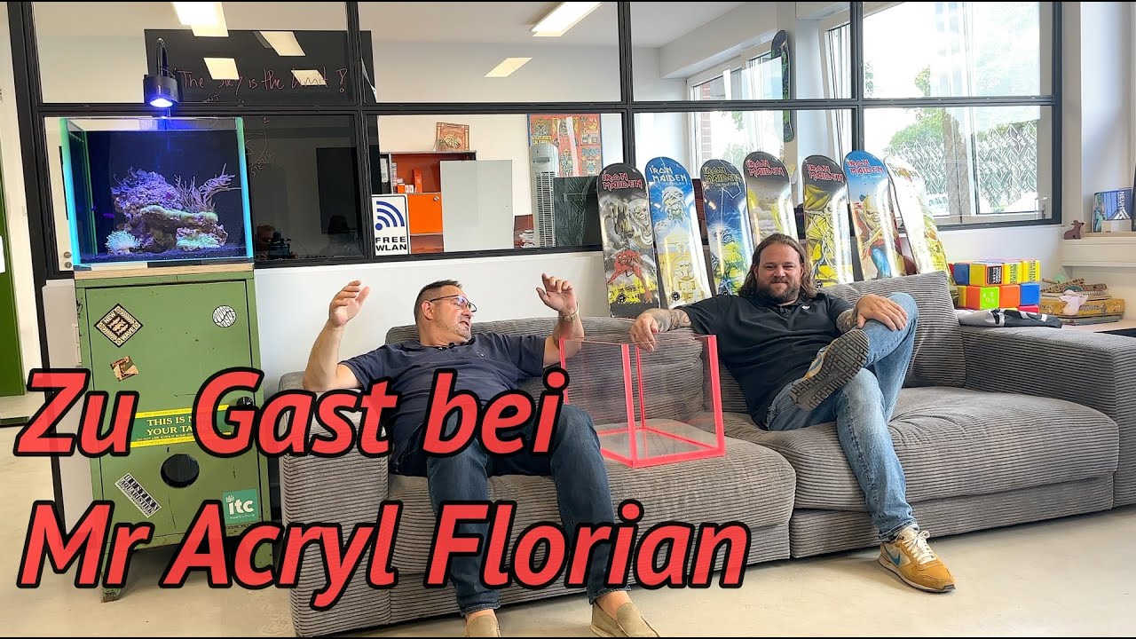 Meerwasser Aquarium aus Glas oder Acryl? Vor und Nachteile... mit  Florian von New Wave