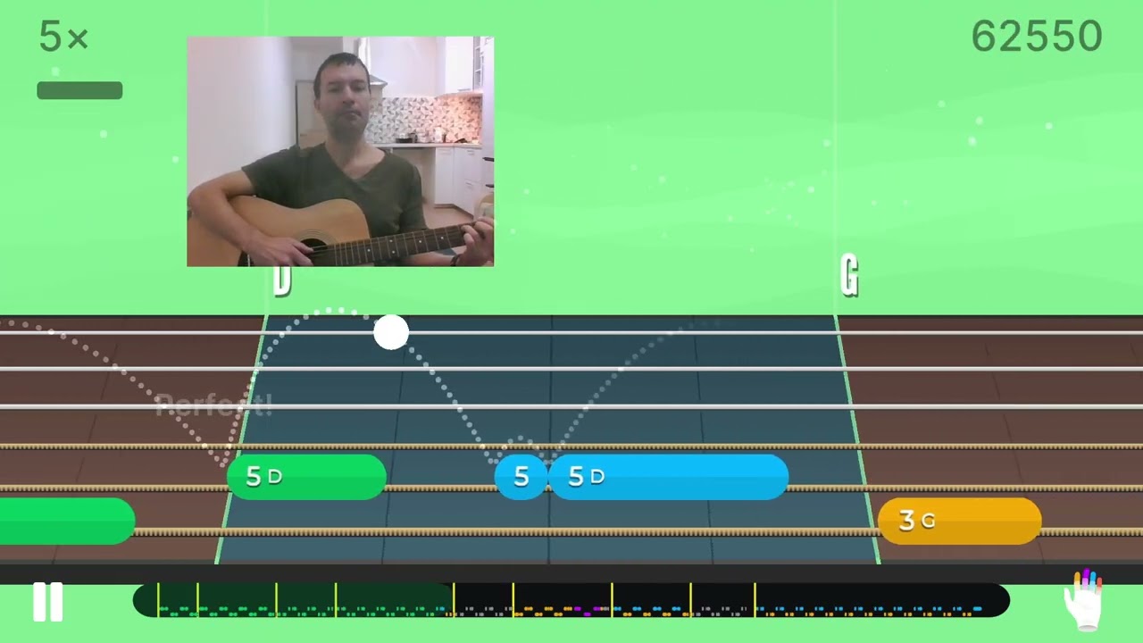R.E.M - Everybody Hurts - Yousician - Basic Riff -  Level 2