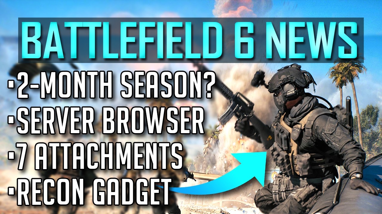 Sezon 3 gry Battlefield 6 wprowadza mn&oacute;stwo nowych dodatk&oacute;w do broni