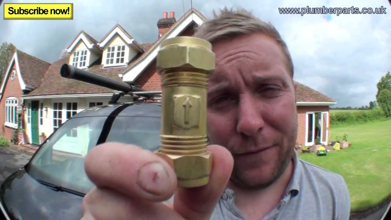HOW NON RETURN VALVES WORK - Plumbing Tips