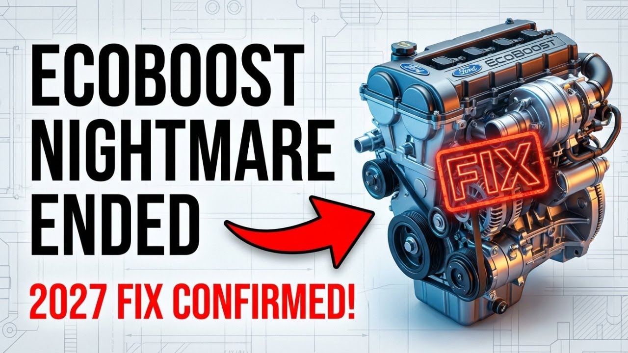 Компания Ford положила конец кошмару с двигателем EcoBoost — подтверждено решение проблемы с двиг...