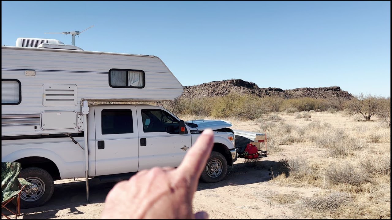 Sears Point Petroglyphs - Dispersed Camping/Boondocking Between Yuma and Gila Bend - Arizona
