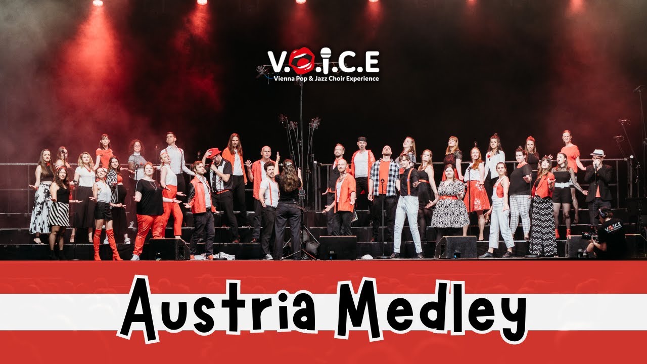 Austria Medley (22 schene Liada aus Österreich) I V.O.I.C.E Choir [Juni 2024]