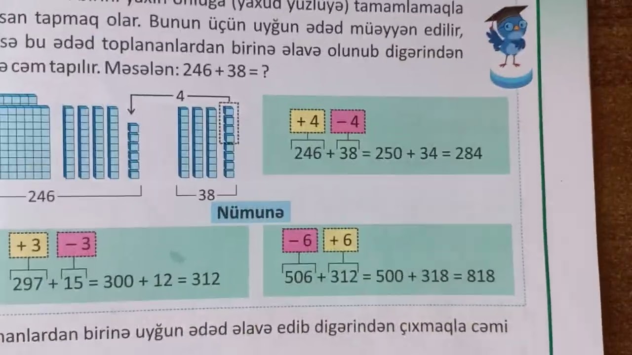 Riyaziyyat 3-cü sinif, 1_ci hissə, səh 37