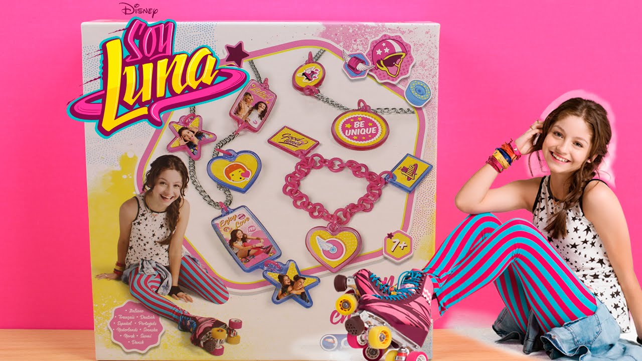 Juguetes de Soy Luna en español | Set para hacer joyas collares y pulseras de Soy Luna