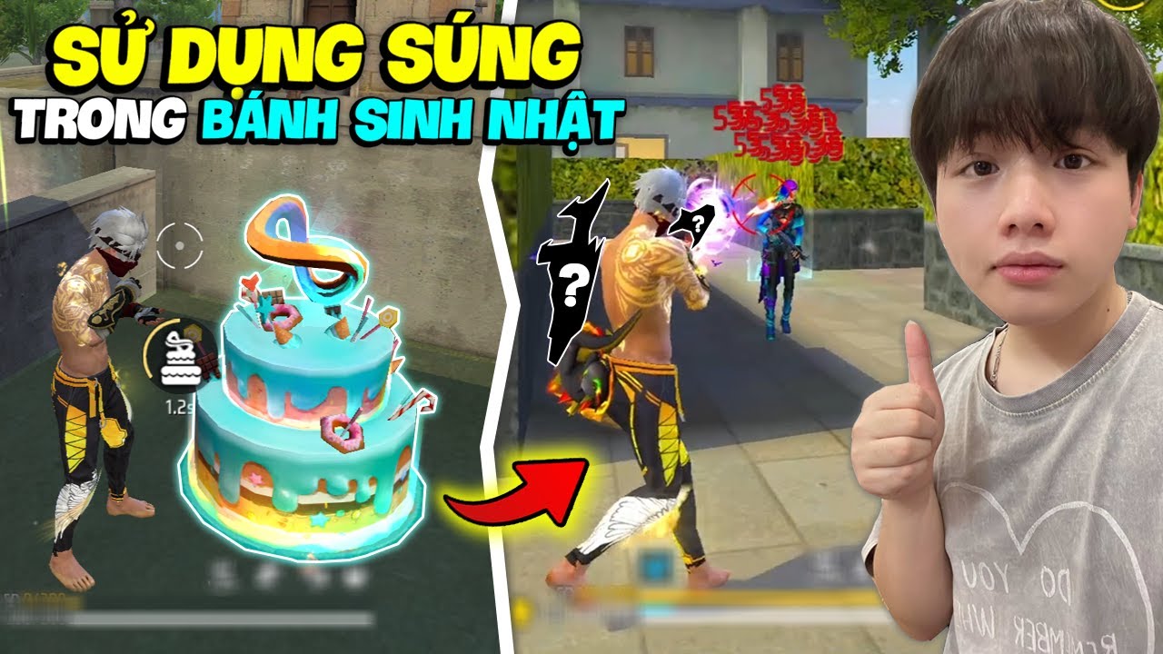Supi Chỉ Sử Dụng Súng Trong Bánh Sinh Nhật Lấy Top 1 Bất Ngờ Gặp Sự Cố Khó Hiểu Và Cái Kết