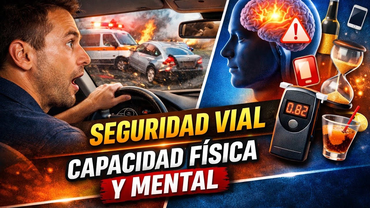 Cómo las Capacidades Físicas y Mentales del Conductor Previenen Accidentes