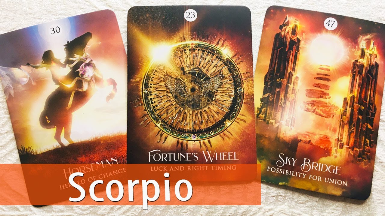 Scorpio - The doors open but not for long, you have new love