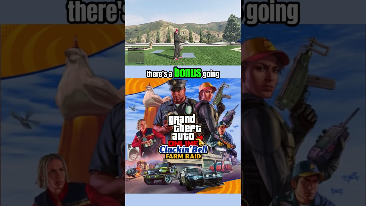 $1.3 MILLION CLUCKIN BELL FARM RAID BONUS & 2X GTA$ & RP ON MC FARMS 