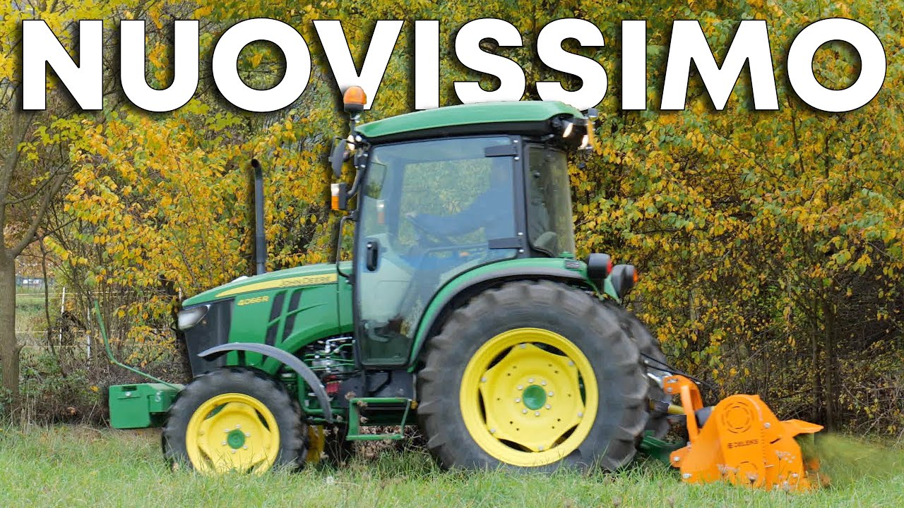 PULISCO il NUOVO TERRENO con un JOHN DEERE da 66 CAVALLI