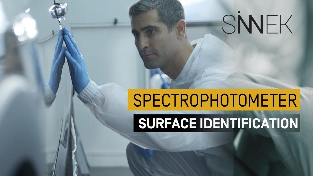 Spectrophotometer Part 1: Identification of the Surface to be Measured