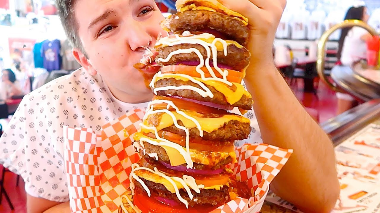 Heart Attack Grill • Мукбанг