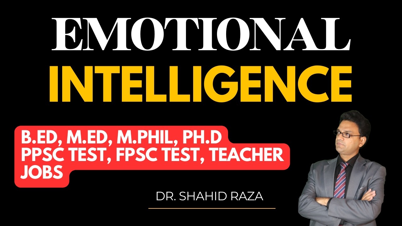 Why Emotional Intelligence Matters More Than IQ | Dr. Shahid Raza
