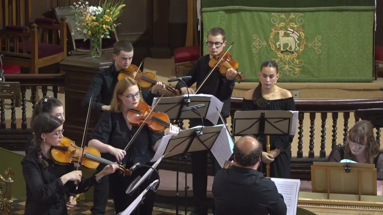 Irish Youth Baroque Orchestra 2025: Muffat's Sonata V from Armonico Tributo