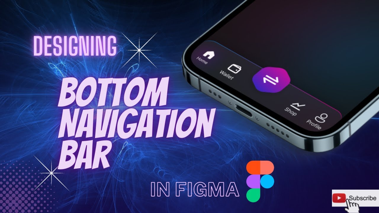 Designing Bottom Navigation in Figma