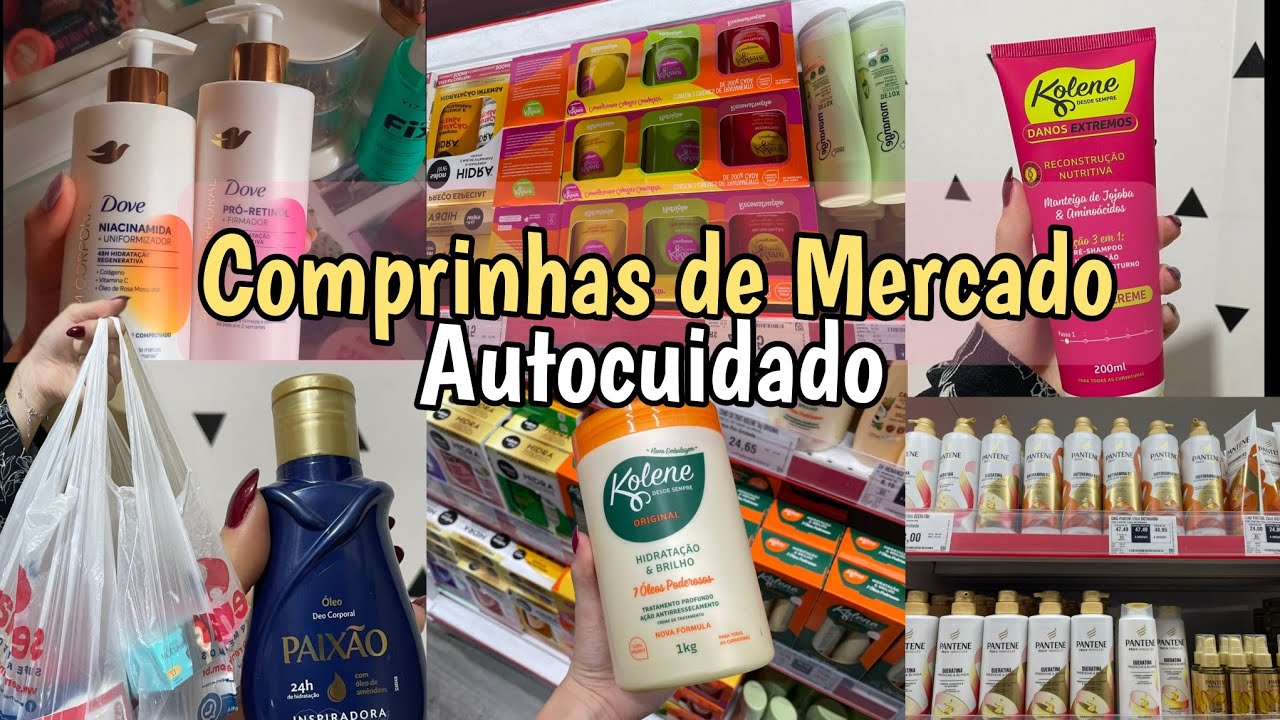 Compras de Autocuidado e Higiene no Mercado • cabelos • perfumaria • skincare 