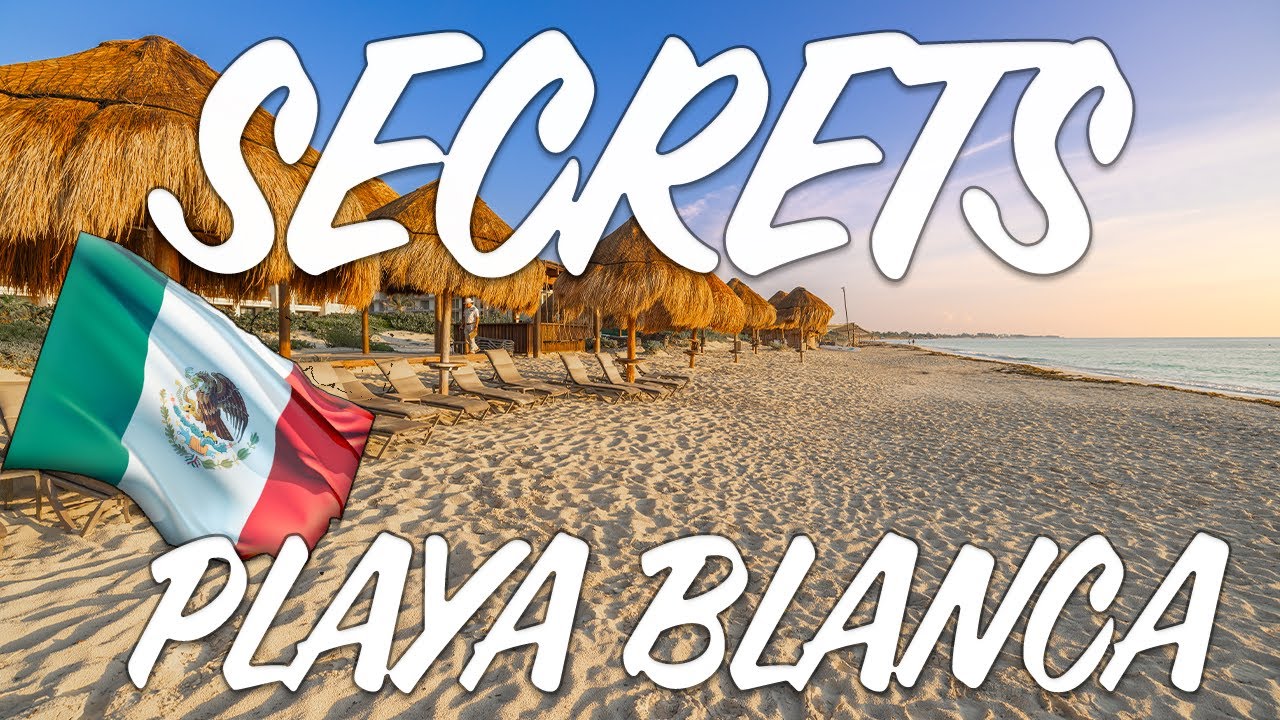 Secrets Playa Blanca - Mexico - Beach Walking Tour