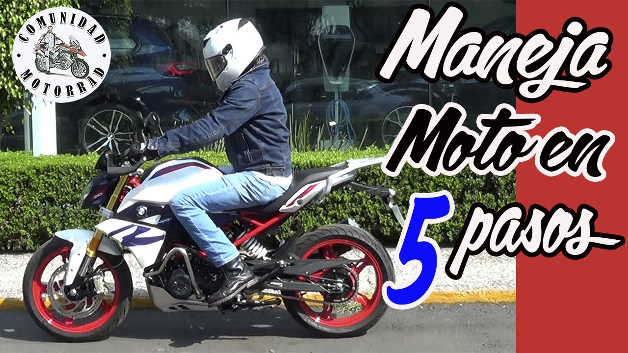 5 pasos para APRENDER a MANEJAR una moto desde CERO