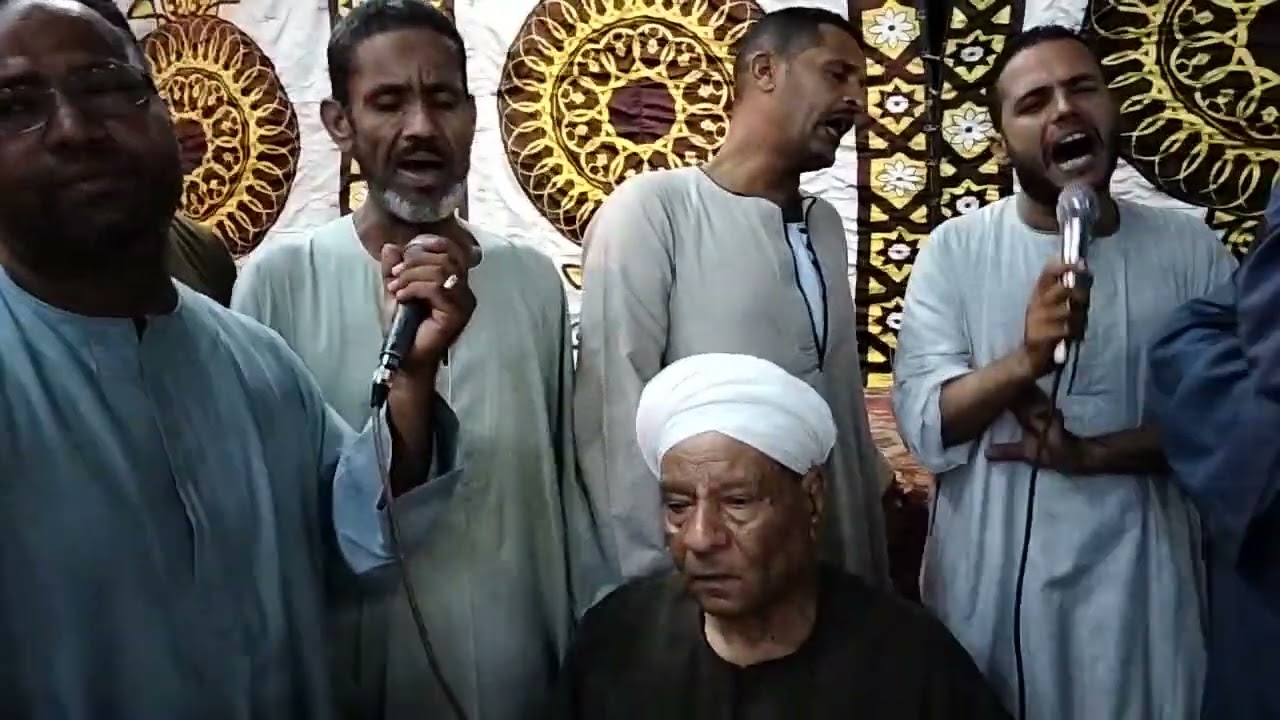 مجلس الشيخ الطيب مجلس القرنه والإشراف منصور أبو الباشا الشريف