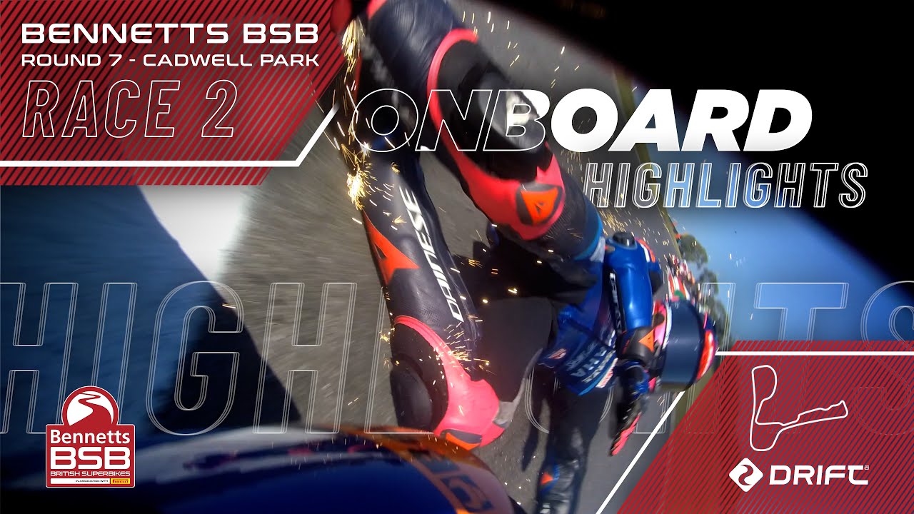 2025 Bennetts British Superbike Championship: RD7 – Cadwell Park - Race 2 onboard highlights