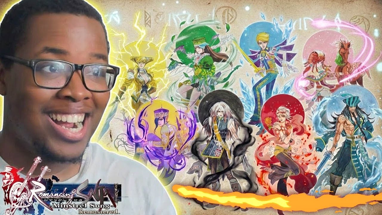 FIRST TIME PLAYING Romancing Saga Minstrel Song Remastered I'm HYPED! 🔴