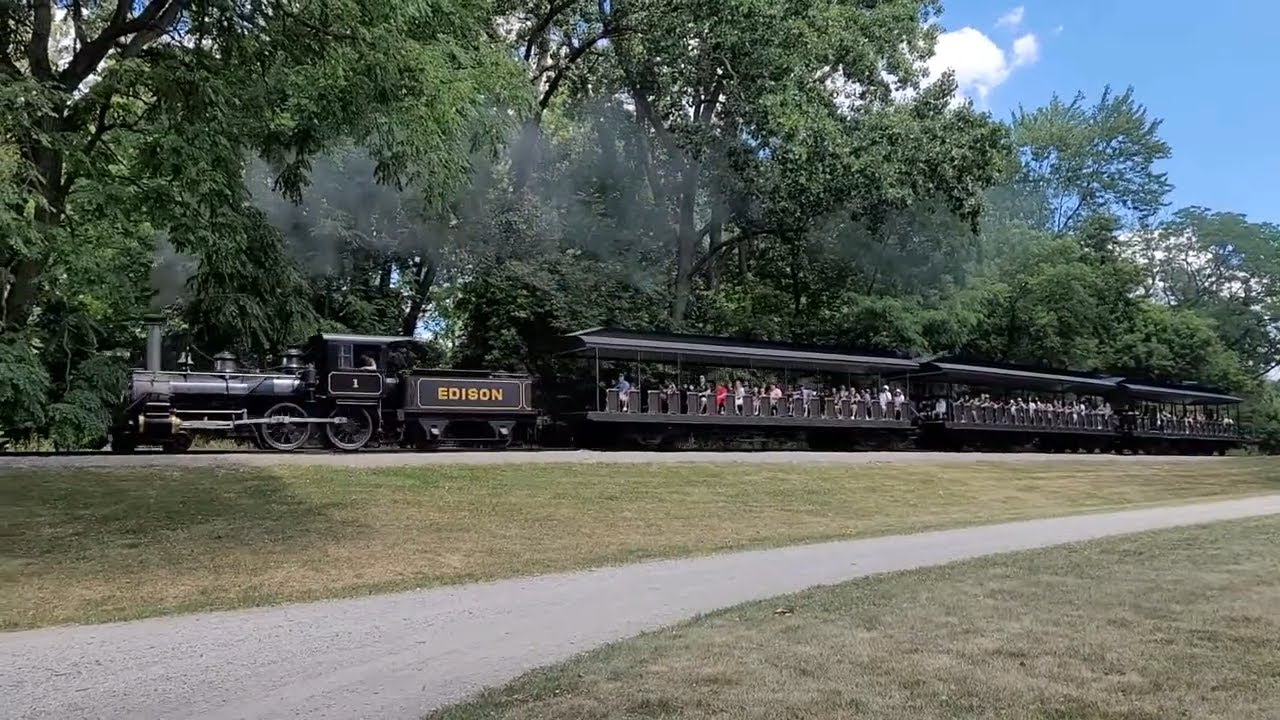 1800's Baseball Game...Train Ride & Ford Model T's - Henry Ford Museum & Greenfield Village