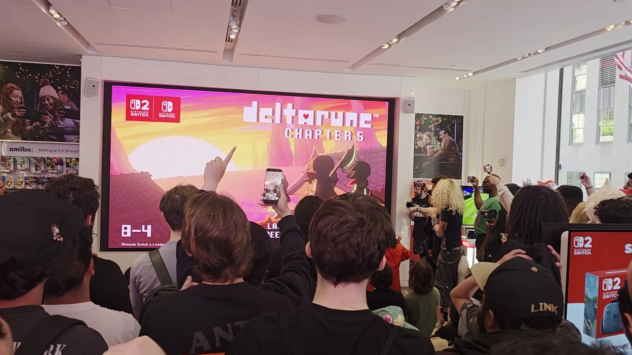 Deltarune Chapter 5 Reveal Live Reactions at Nintendo NY [Nintendo Direct 6.9.2026]