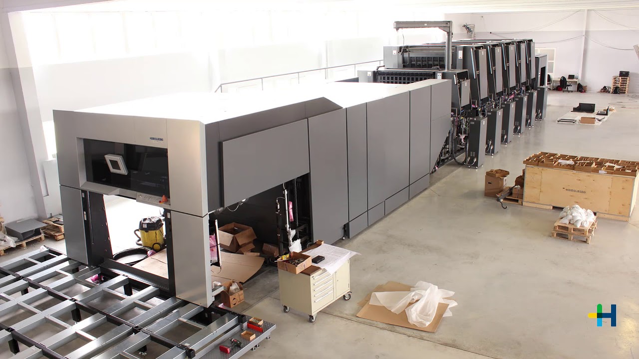 Installation of Speedmaster XL 162-5+L LE UV - Suda Transportt Specjalistyczny
