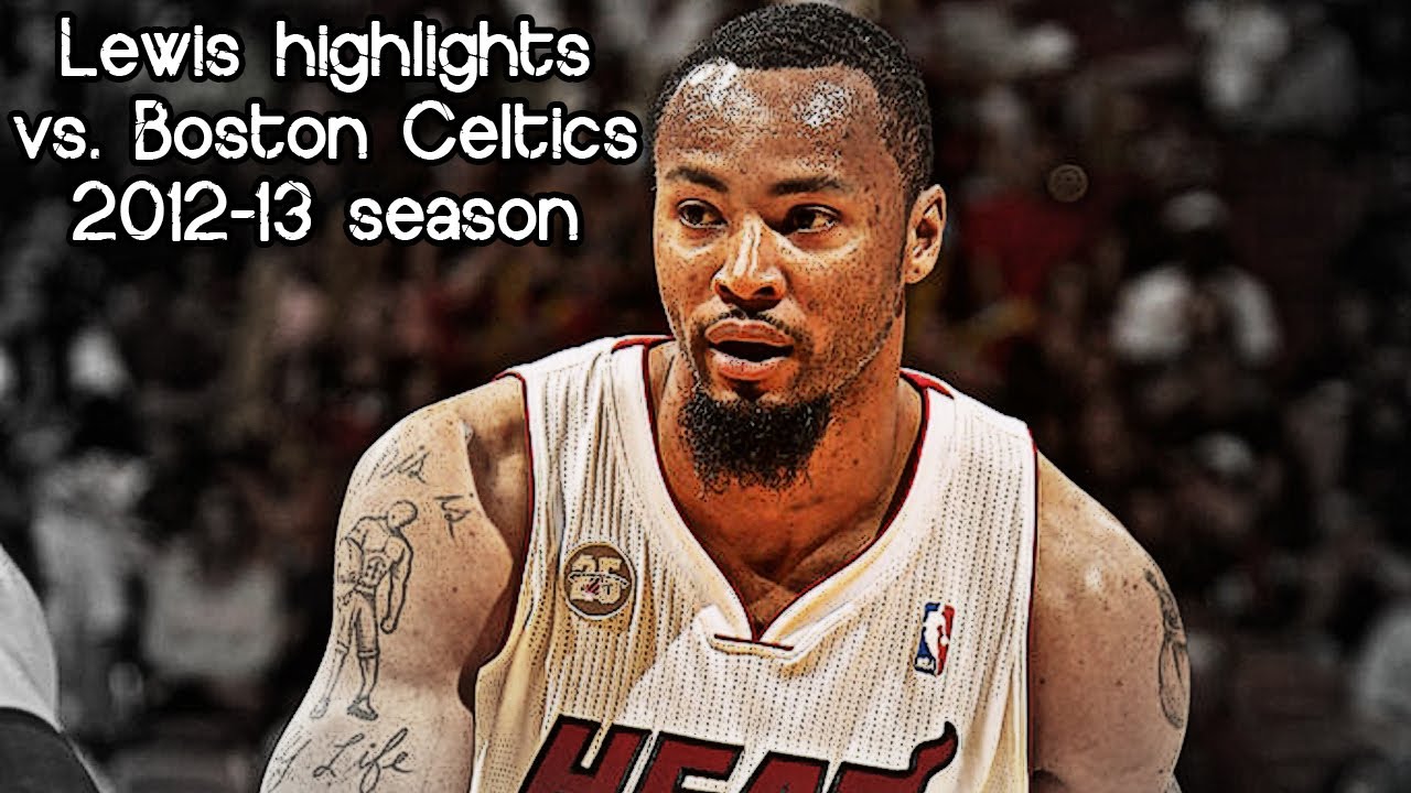Rashard Lewis season-high 19 points (NBA RS 2012/2013 - Boston Celtics vs. Miami Heat)