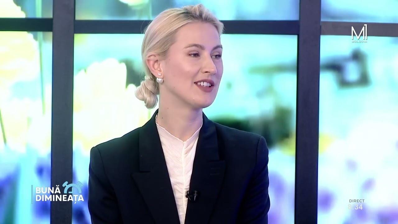 Șefa Direcției Promovarea Imaginii de Țară, Agenția de Investiții, Irina Tolstousov, la Moldova 1