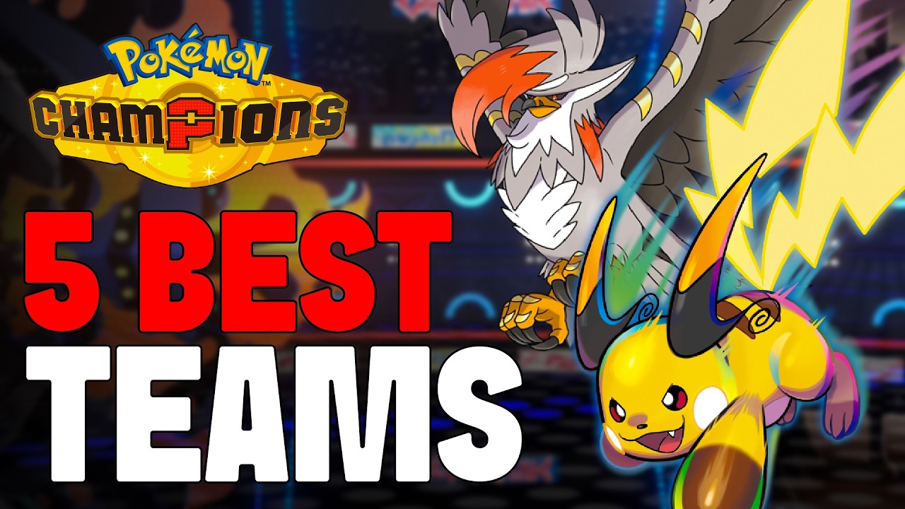 5 САМЫХ СИЛЬНЫХ команд в Pokemon Champions | VGC M-B