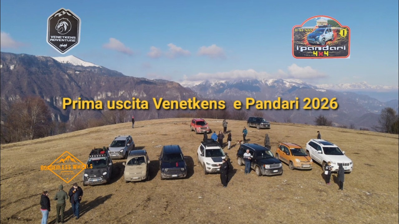 Uscita Venetkens gennaio 2026 con Pandari.