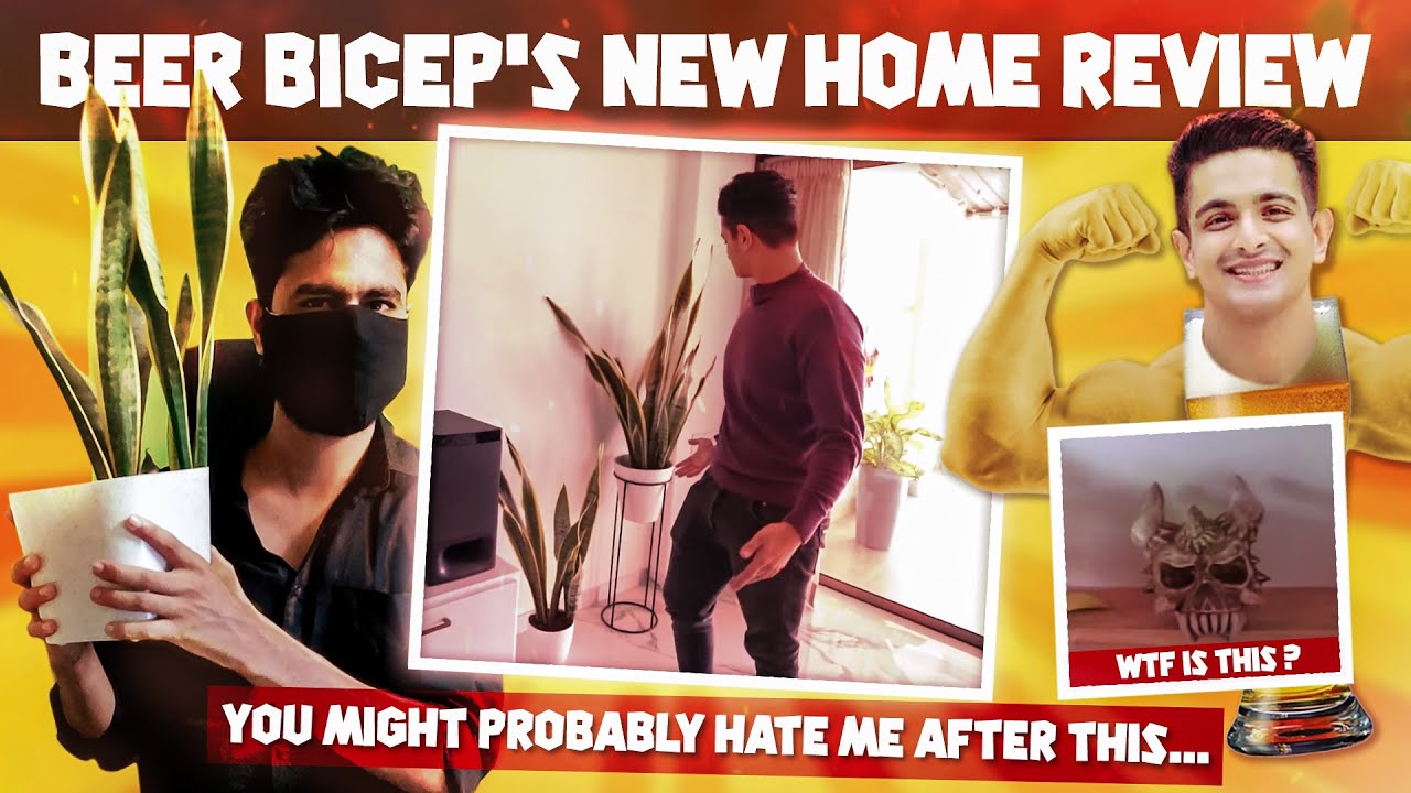 Comparing @beerbiceps House with Mine... moderately funny Home Review by @foxyjags