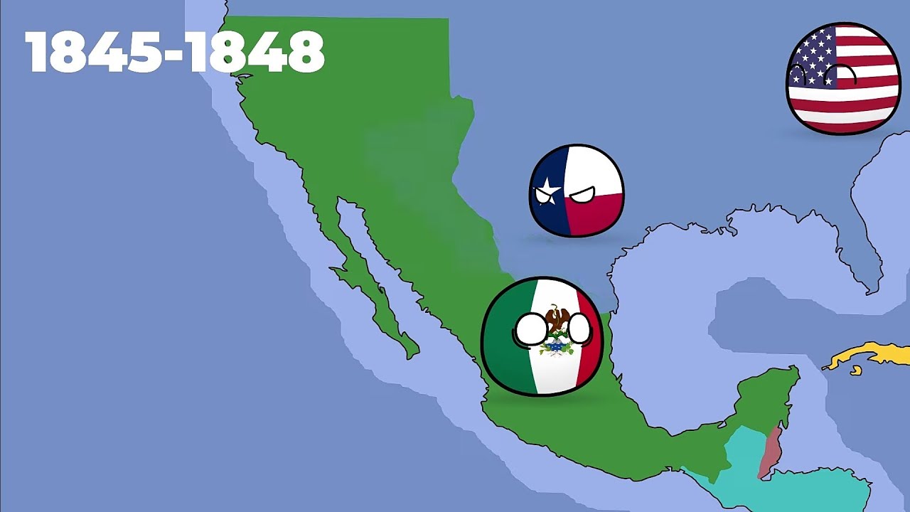 History of Mexico - Countryballs